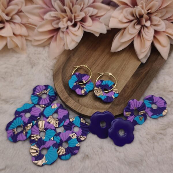 Pampilles Miséa — Violet, Bleu