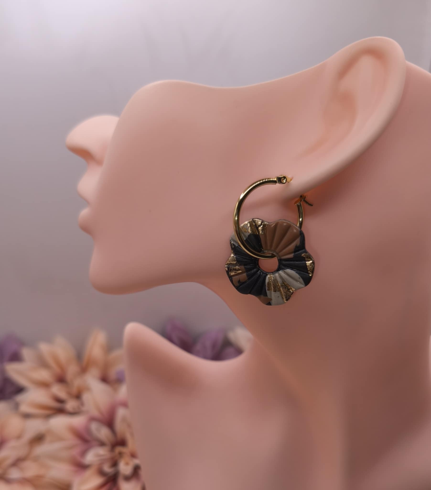 Pampilles Miséa — Marron, Beige – Image 2