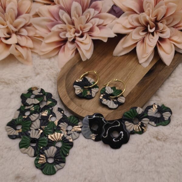 Pampilles Miséa — Kaki, Beige