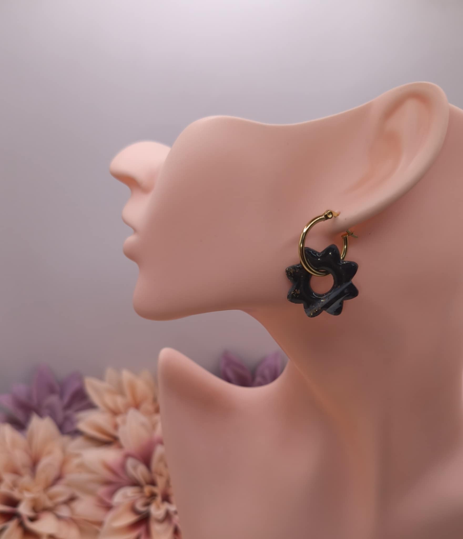 Pampilles Floriva — Noir marbré – Image 2