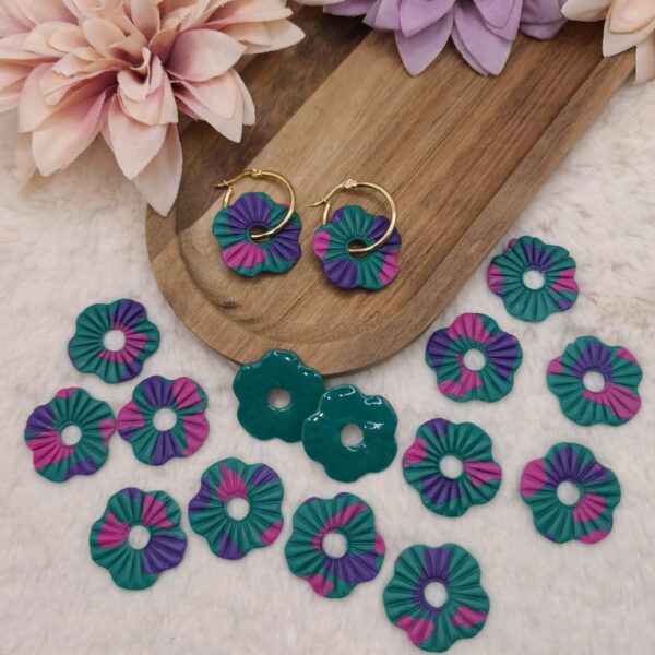 Pampilles Miséa — Vert/Rose/Violet