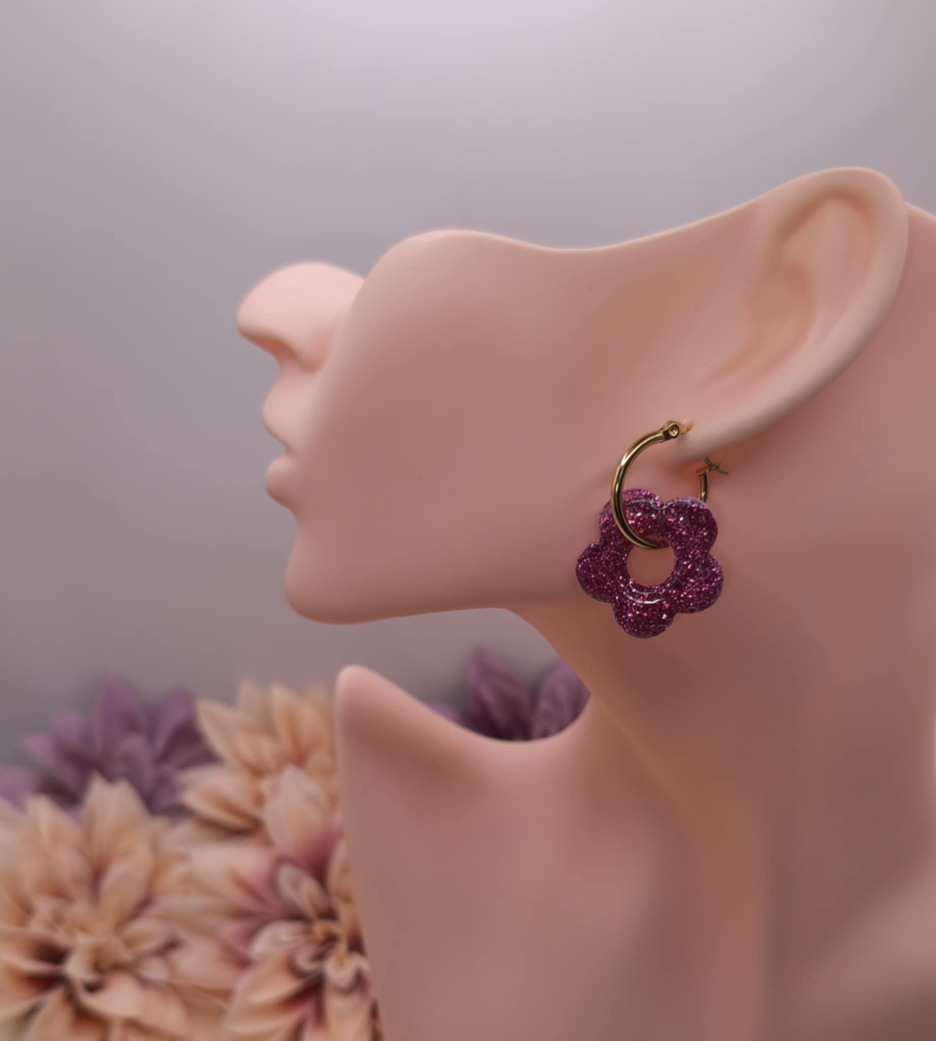 Pampilles Bloom réversibles — Rose – Image 3