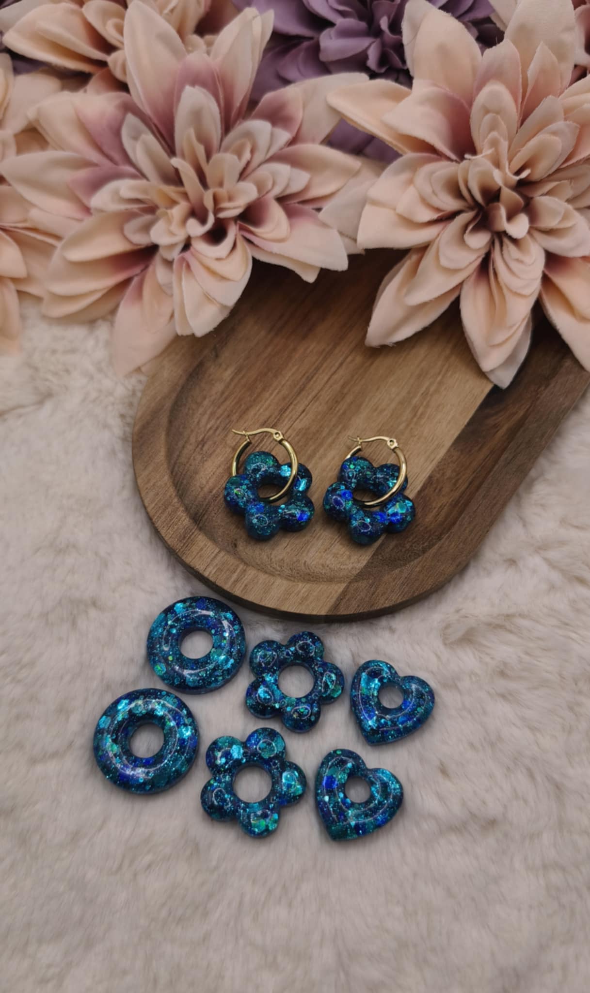 Pampilles Pailletées — Bleu