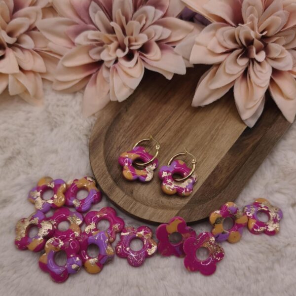 Pampilles Bloom — Rose, Violet, Orange