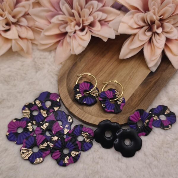 Pampilles Miséa — Noir, Violet