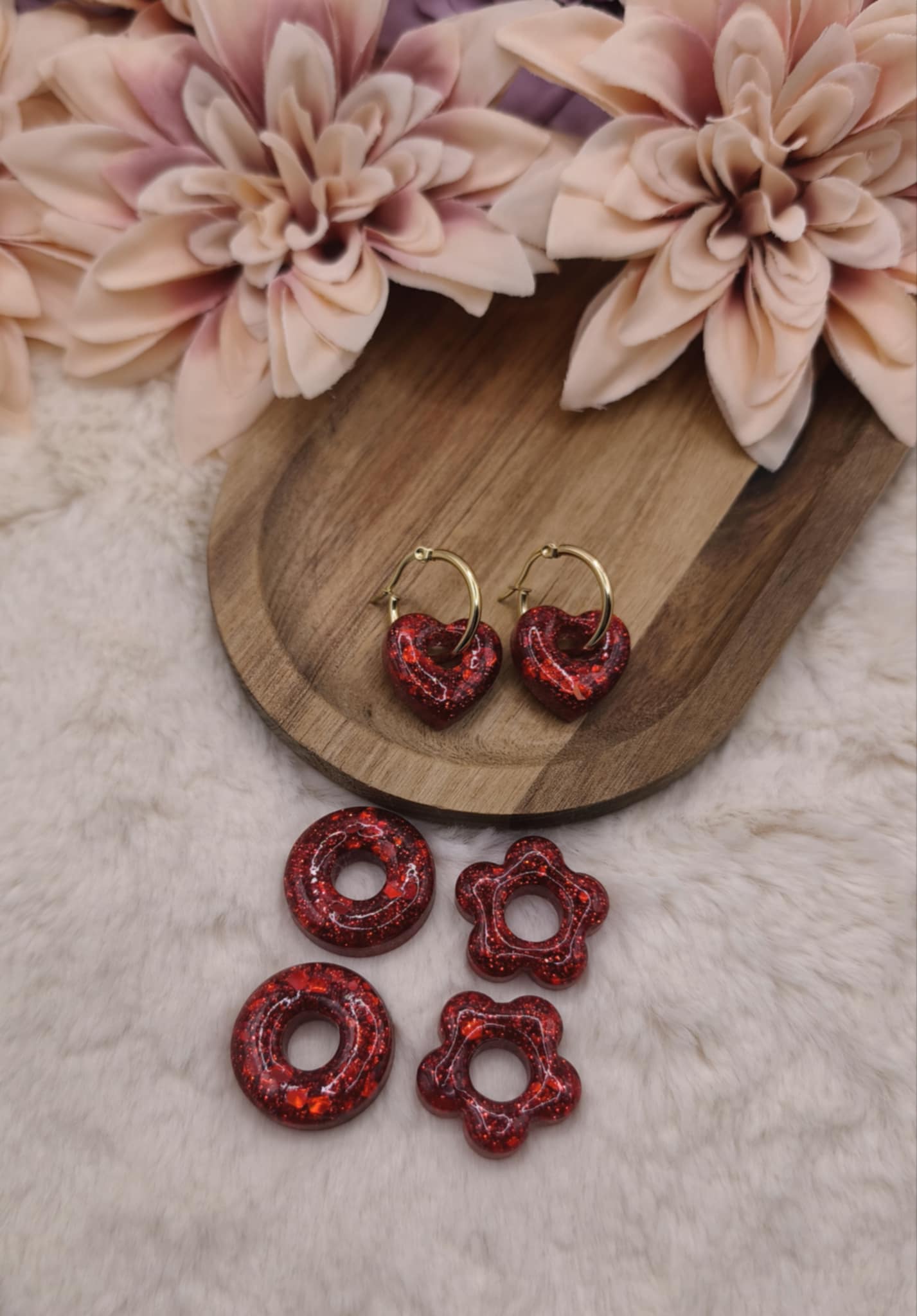 Pampilles Pailletées — Rouge Intense