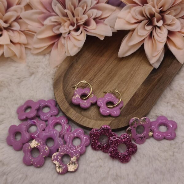 Pampilles Bloom réversibles — Rose