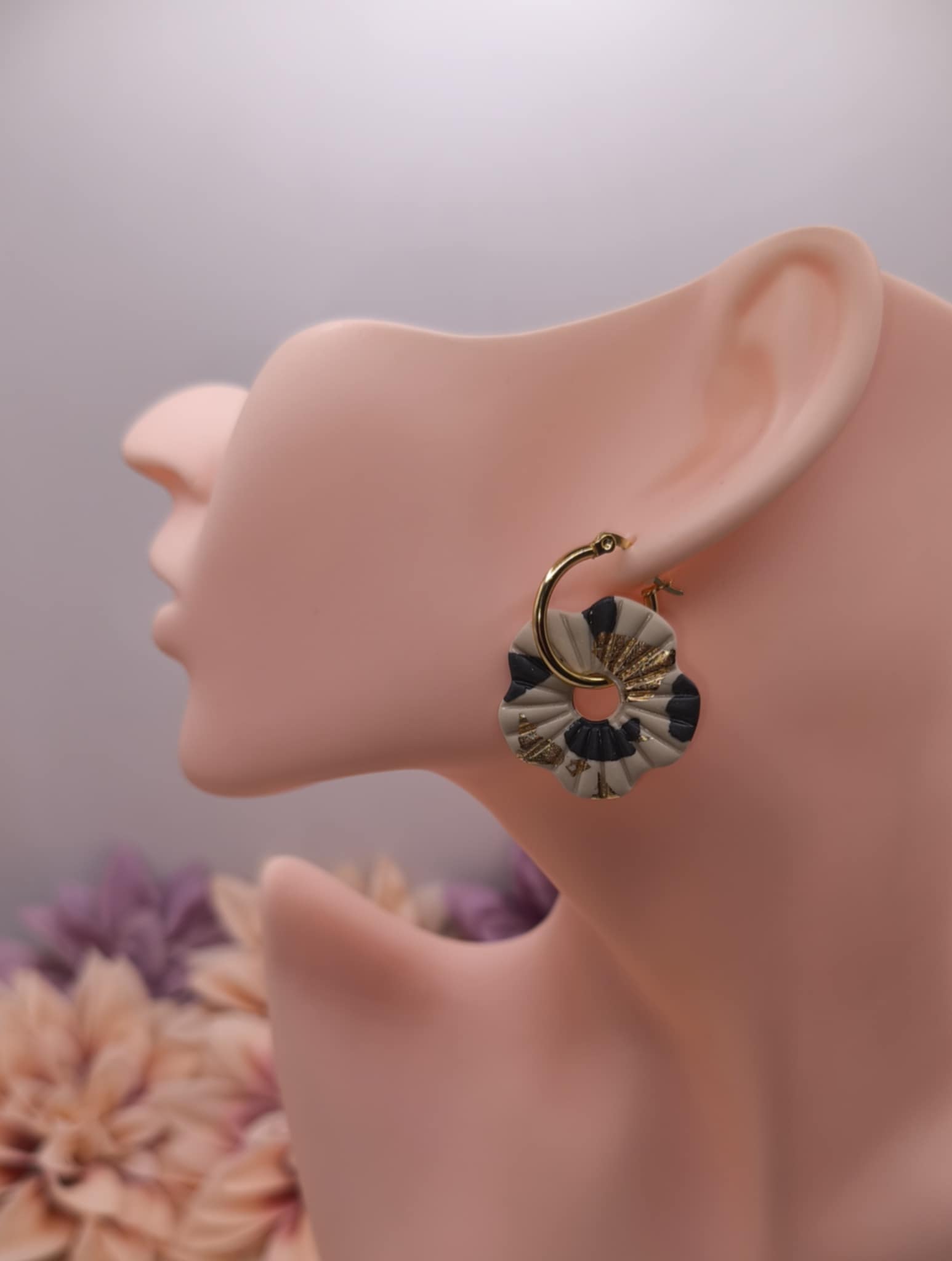 Pampilles Miséa — Beige, Noir – Image 2