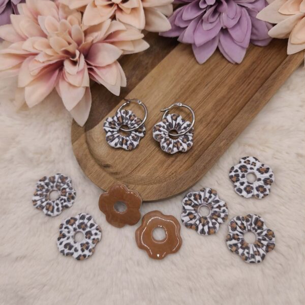 Pampilles Miséa — Léopard Blanc/Camel