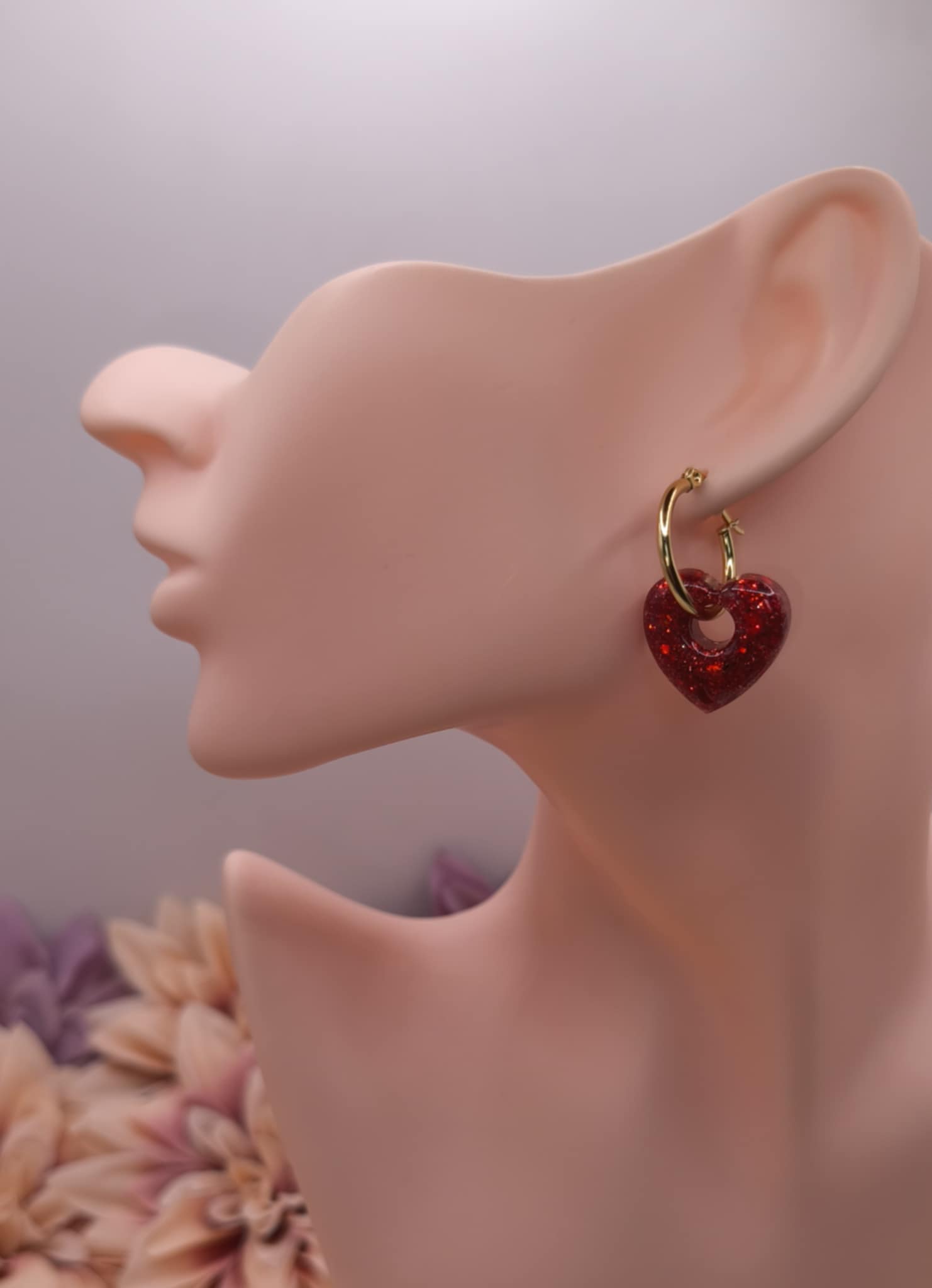 Pampilles Pailletées — Rouge Intense – Image 4