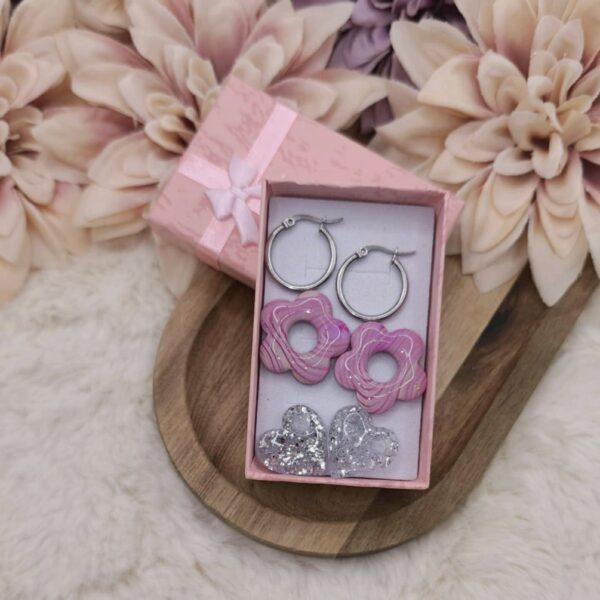 Coffret découverte — Rose, Argenté