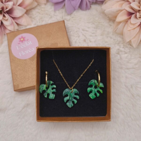 Parure Sanéa – Vert Jungle