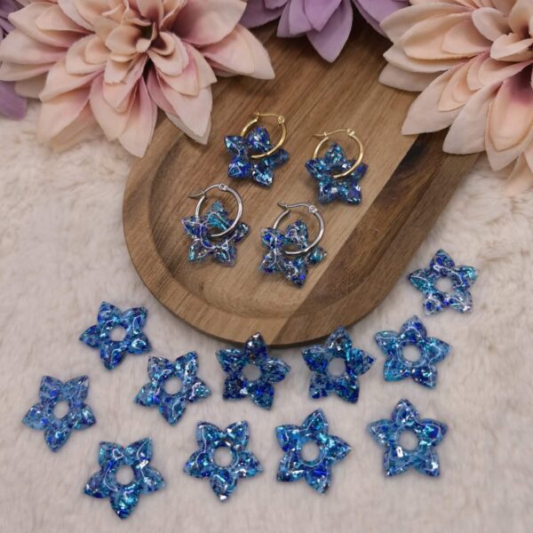 Pampilles Lyra — Bleu, Argent