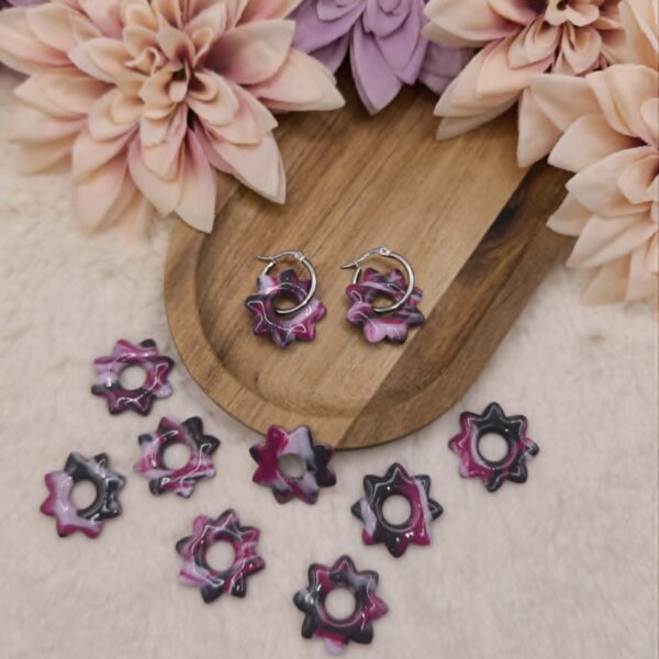 Pampilles Floriva — Gris, Rose